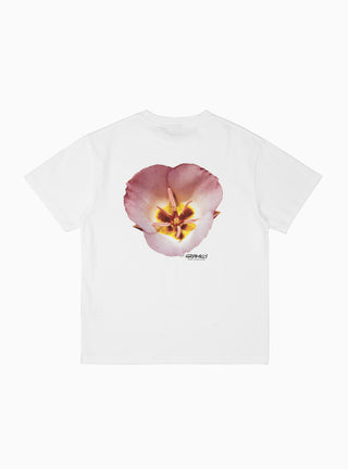 Flower T-shirt White by Gramicci | Couverture & The Garbstore