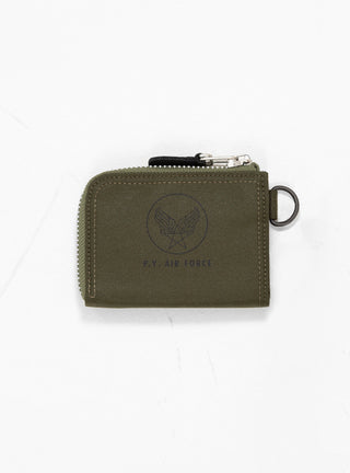 Flying Ace Multi Wallet Olive Drab by Porter Yoshida & Co. by Couverture & The Garbstore