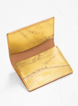 Foil Card Case Gold by Porter Yoshida & Co. | Couverture & The Garbstore