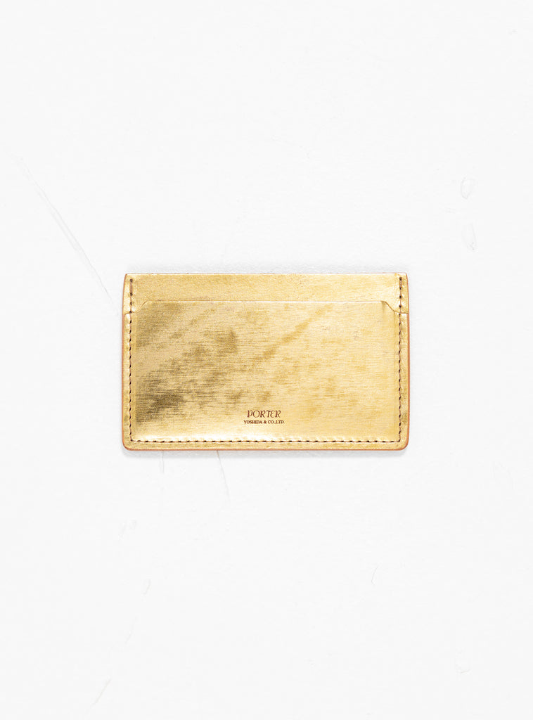 Foil Card Holder Gold by Porter Yoshida & Co. | Couverture & The Garbstore