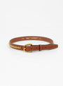 Clincher Belt Oakbark Brown & Brass by Tory Leather | Couverture & The Garbstore