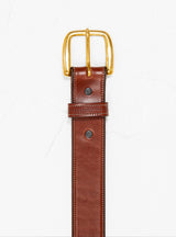 Stitched Belt Oakbark Brown by Tory Leather | Couverture & The Garbstore