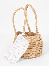 Bowling Damier Bag Natural by Noro Paris | Couverture & The Garbstore