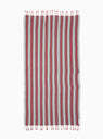 Terra Cotton & Linen Towel Red & Grey by Mizar & Alcor | Couverture & The Garbstore
