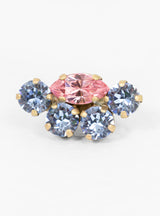 Nala Earrings Pink & Blue by YUN YUN SUN | Couverture & The Garbstore