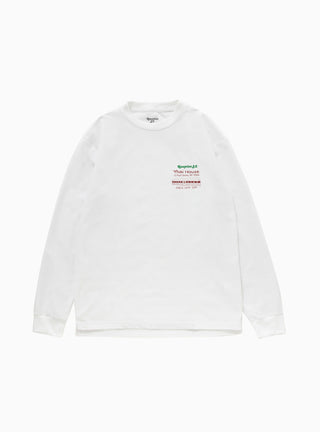 Thai House LS T-shirt White by Reception by Couverture & The Garbstore