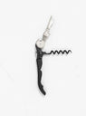 Pulltap's™ Core Logo Corkscrew Black & Silver by Reception by Couverture & The Garbstore