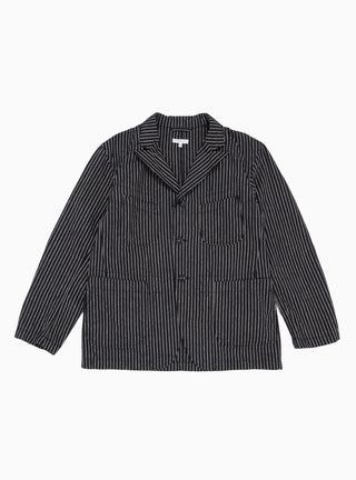 Bedford LC Jacket Navy & Grey Stripe by Engineered Garments by Couverture & The Garbstore