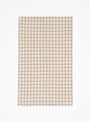 Cana Tea Towel Natural Check by Charvet Éditions | Couverture & The Garbstore