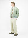 Dyed Nylon Bomber Jacket Stone by Stüssy by Couverture & The Garbstore