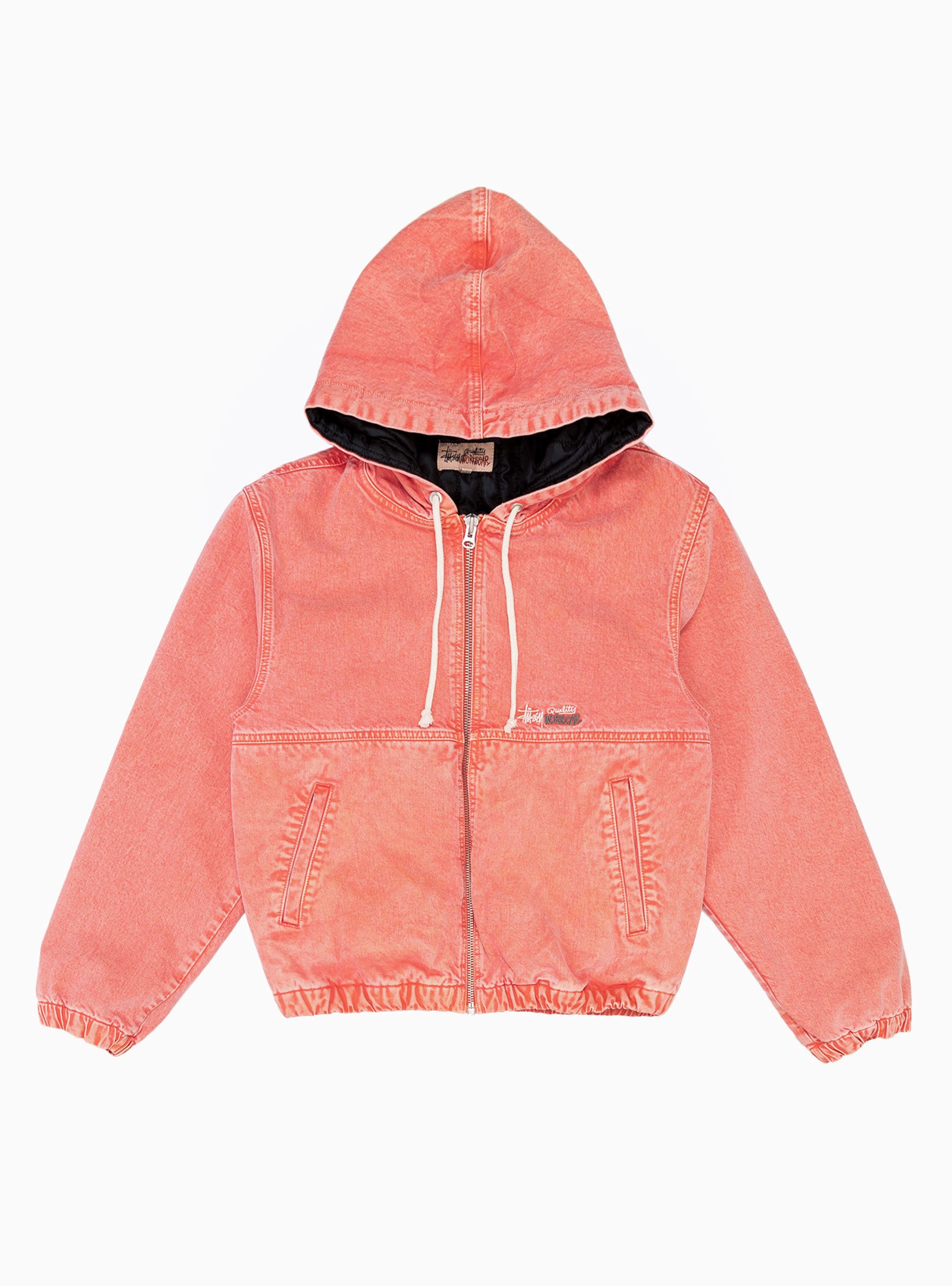 Double Dye Work Jacket Faded Red by Stüssy   Couverture & The