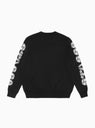 Sleeve Logo Sweater Black by Stüssy by Couverture & The Garbstore