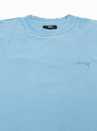 Pigment Dyed Inside Out T-shirt Blue by Stüssy by Couverture & The Garbstore