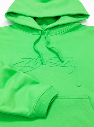 Relaxed Oversized Hoodie Green by Stüssy by Couverture & The Garbstore