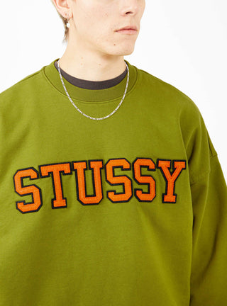 Relaxed Oversized Sweatshirt Green by Stüssy by Couverture & The Garbstore