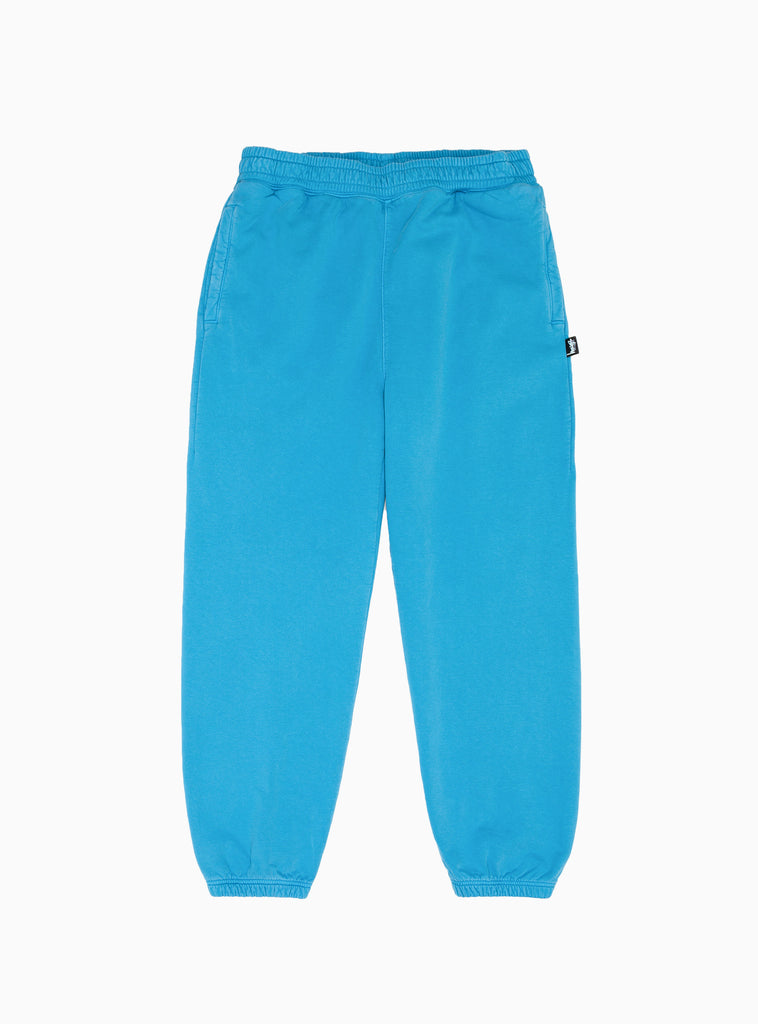 Pigment Dyed Fleece Sweatpants Blue by Stüssy | Couverture & The Garbstore