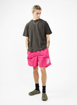 Curly S Water Shorts Fuchsia by Stüssy | Couverture & The Garbstore