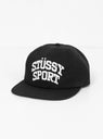Stussy Sport Cap Black by Stüssy | Couverture & The Garbstore
