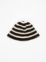 Swirl Knit Bucket Hat Black by Stüssy | Couverture & The Garbstore