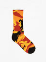 Stock Socks Orange Camo by Stüssy | Couverture & The Garbstore