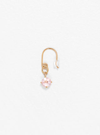 Pink Quartz 9kt Gold Single Earring by Helena Rohner | Couverture & The Garbstore