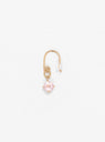 Pink Quartz 9kt Gold Single Earring by Helena Rohner | Couverture & The Garbstore