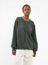 n°280 Bi Sweater Lake Grey by Extreme Cashmere | Couverture & The Garbstore
