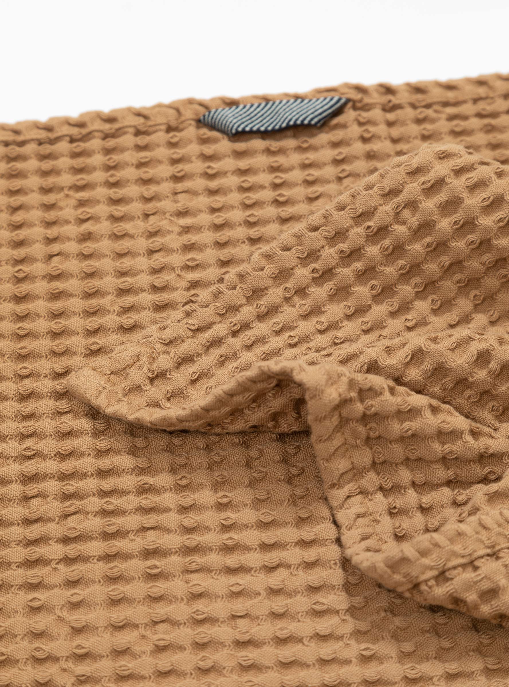 Organic Hand Towel Tan by ferm LIVING Couverture & The Garbstore