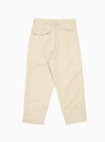 Inverted Box Pleat Trousers Light Beige by Still By Hand | Couverture & The Garbstore