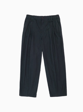 Garment Dyed Two Tuck Trousers Navy by Still By Hand | Couverture & The Garbstore