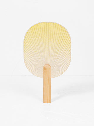 Geometric Tall Paper Fan Yellow by KHJ Studio | Couverture & The Garbstore