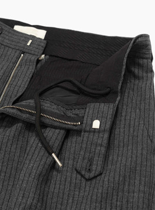 Scene Trousers Dark Grey Stripe by mfpen | Couverture & The Garbstore