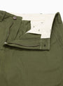 MIL Herringbone Trousers Olive by Beams Plus | Couverture & The Garbstore
