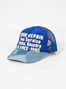 KOUNTRY Denim Repair Service Cap Blue by Kapital | Couverture & The Garbstore