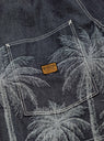 12oz Palm Tree Jacquard Coverall Indigo by Kapital | Couverture & The Garbstore