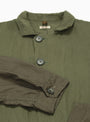 Ringoman Linen Chino Jacket Khaki by Kapital | Couverture & The Garbstore