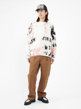 5G Knit Ashbury Dyed Sweater Pink & Black by Kapital | Couverture & The Garbstore