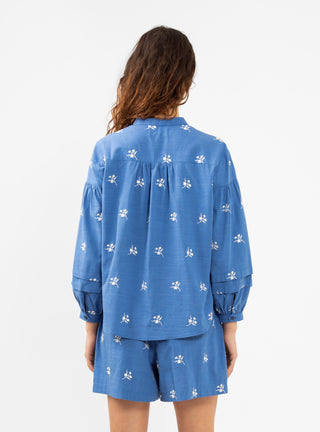 Essie Blouse Blue by Sideline | Couverture & The Garbstore