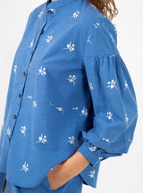 Essie Blouse Blue by Sideline | Couverture & The Garbstore