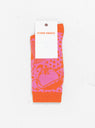 Bird In Face Socks Orange & Pink by Henrik Vibskov | Couverture & The Garbstore