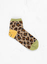 Rainbowy Ankle Socks Leopard by Kapital | Couverture & The Garbstore