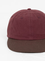 Linen Cap Burgundy by General Admission | Couverture & The Garbstore