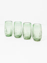 Cactus Tall Glass Set Green by General Admission | Couverture & The Garbstore