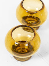Mushroom Glass Set Amber by General Admission | Couverture & The Garbstore