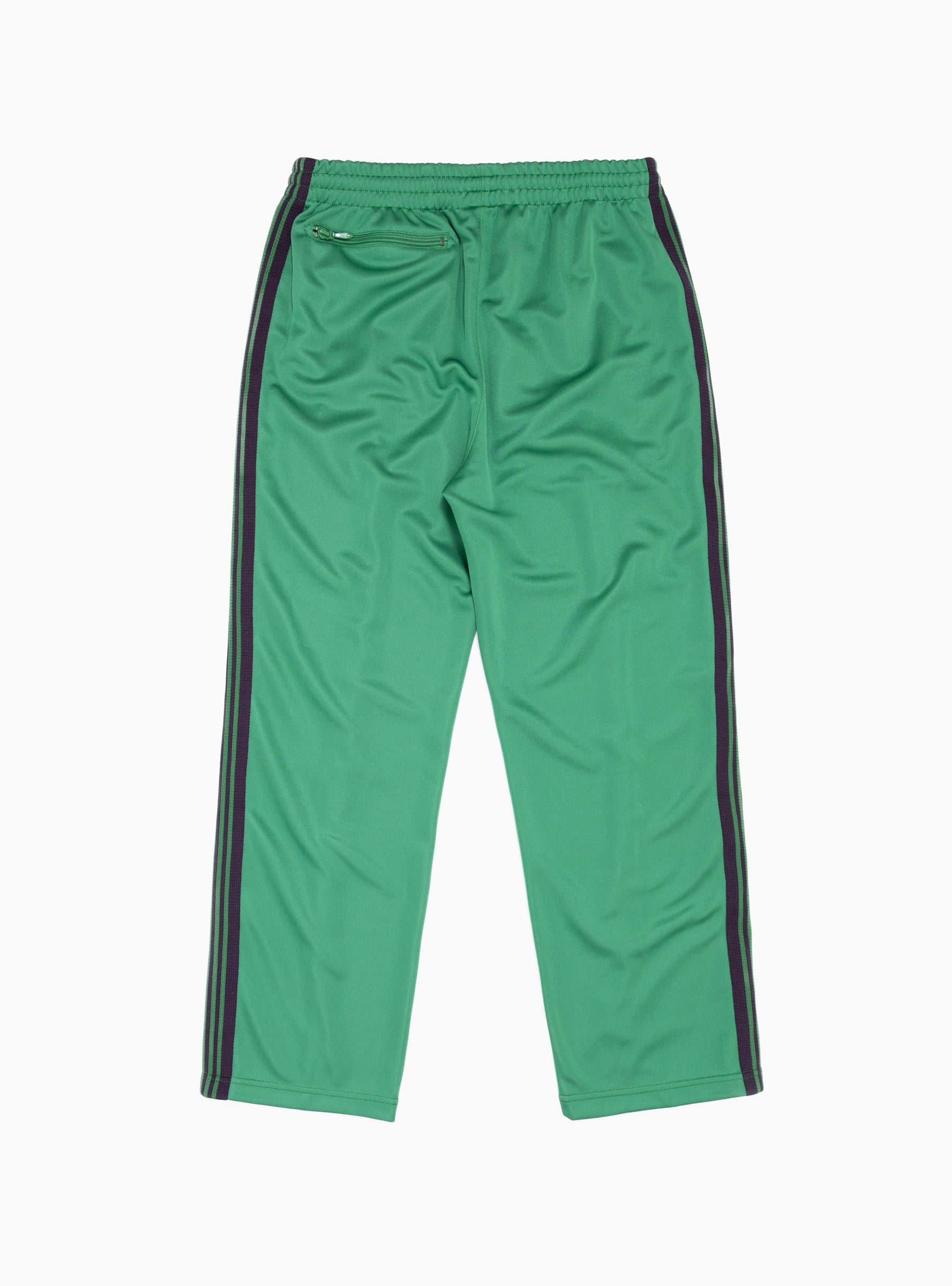 Poly Smooth Track Pants Emerald Green