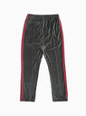 Narrow Velour Track Pants Charcoal by Needles | Couverture & The Garbstore