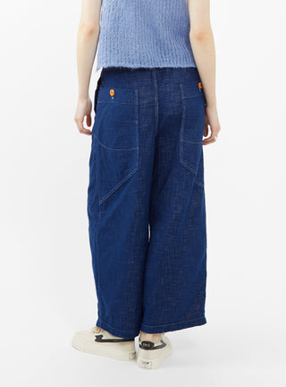 Mikia Trousers Blue by Atelier Delphine | Couverture & The Garbstore
