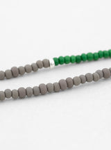 Venetian Glass Bead Ring Pendant Necklace Grey by NORTH WORKS | Couverture & The Garbstore