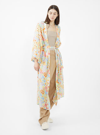 Keiko Flower Print Kimono Multi by Mii Collection | Couverture & The Garbstore