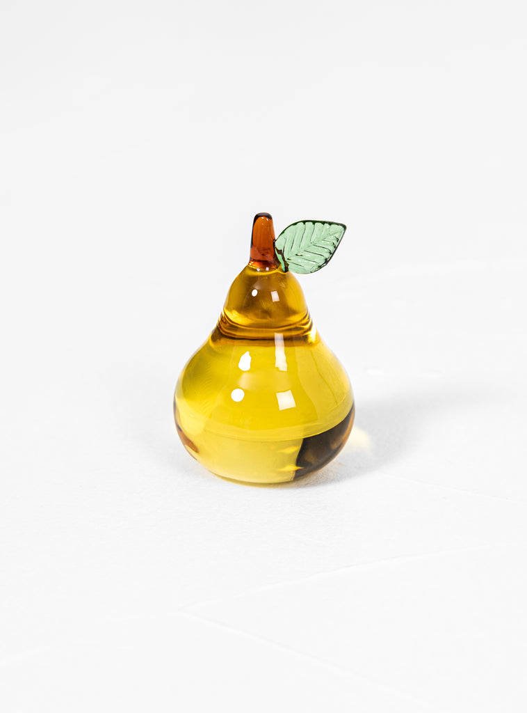Paperweight Pear Amber by Ichendorf Milano | Couverture & The Garbstore